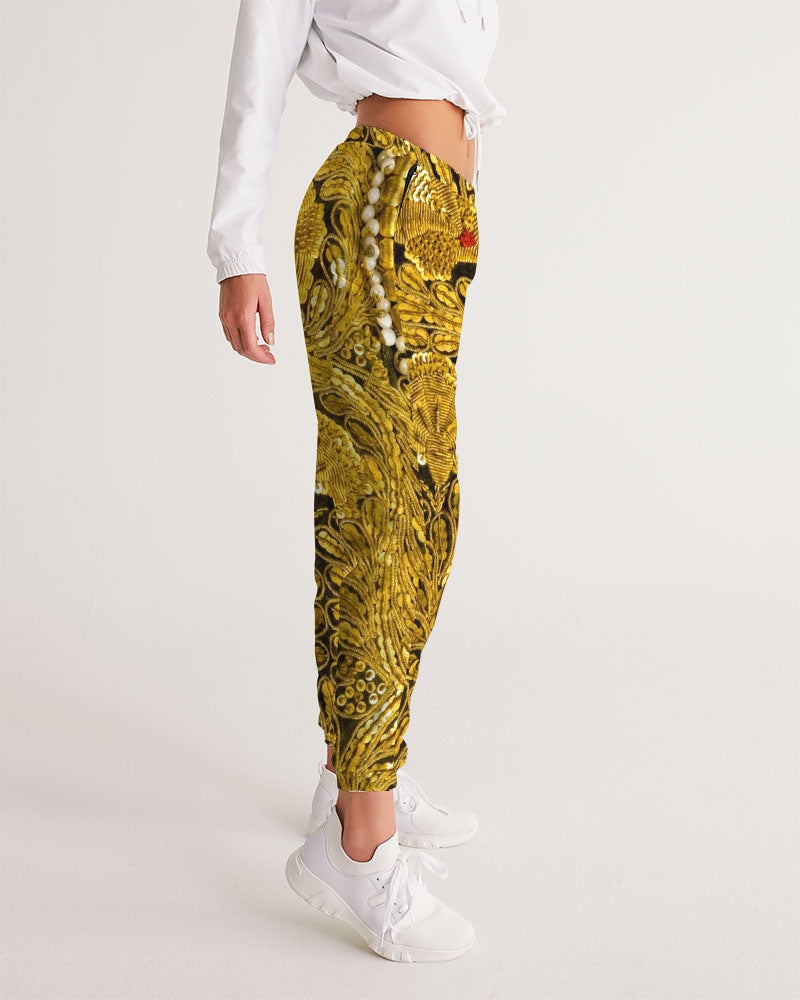 Gold Baroque Women's Track Pants