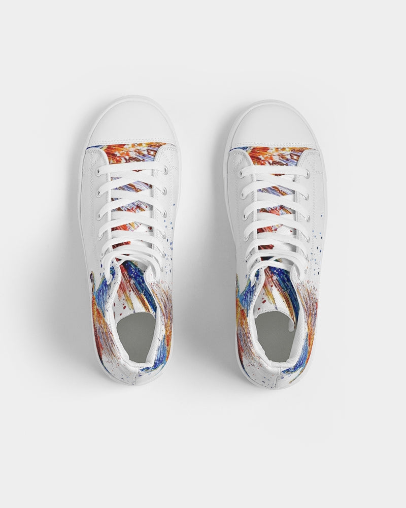 El Loro Women's Hightop Canvas Shoe