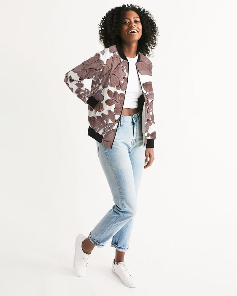 Flower Bomb Women's Bomber Jacket