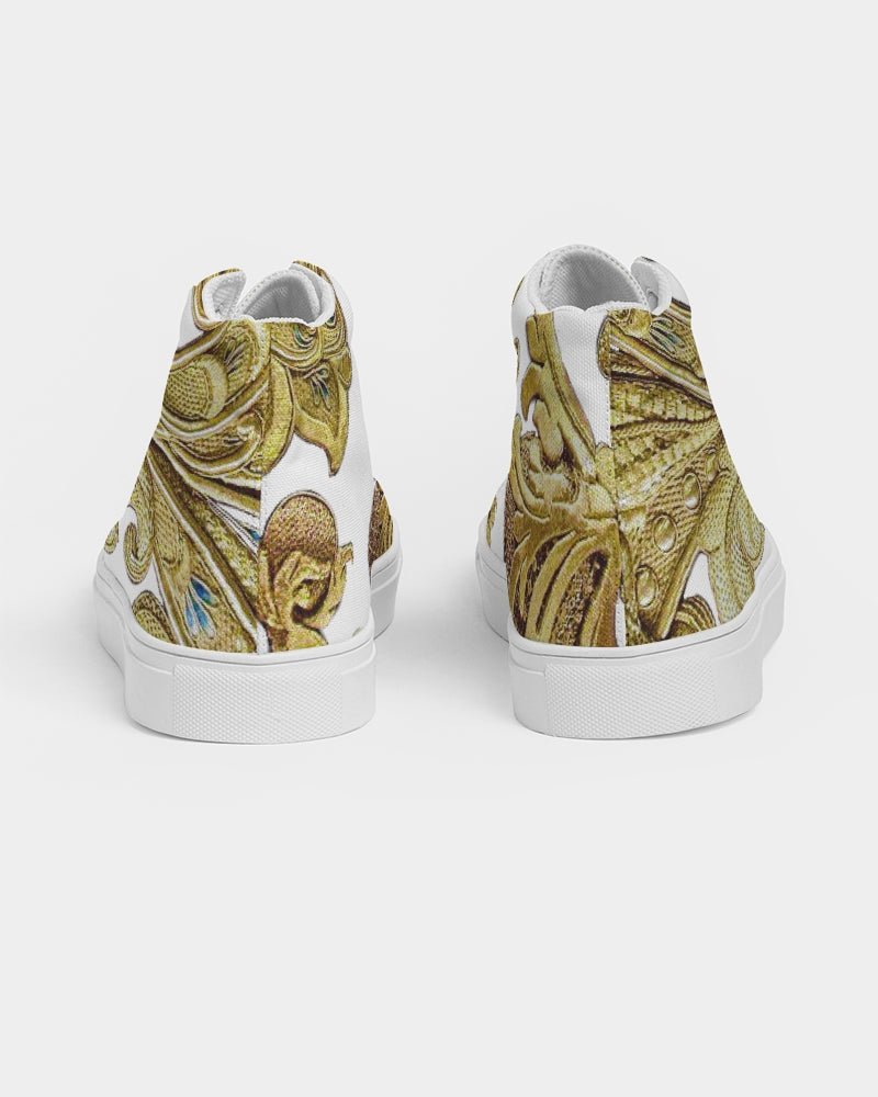 Aurum Vine Men's Hightop Canvas Shoe
