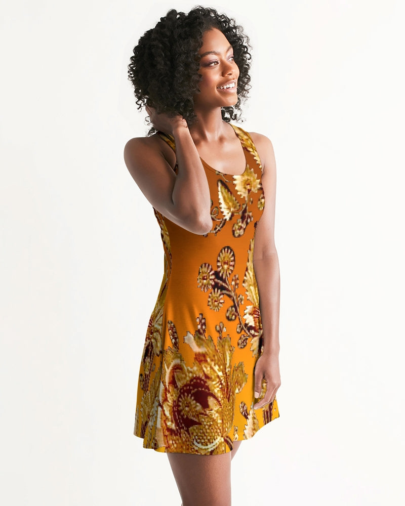 Persian Print Women's Racerback Dress