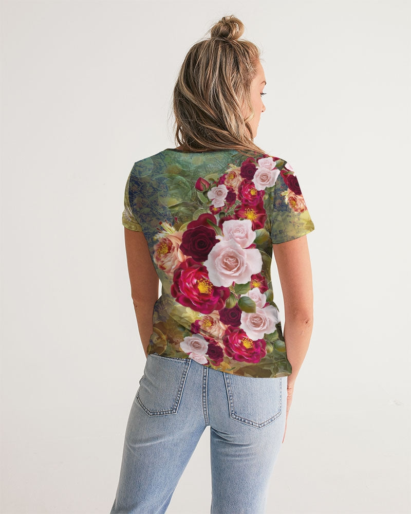 Bouquet  Women's V-Neck Tee