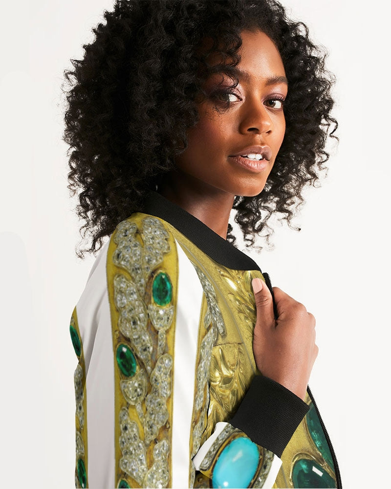Harvest & Cultivate Blanco Women's Bomber Jacket