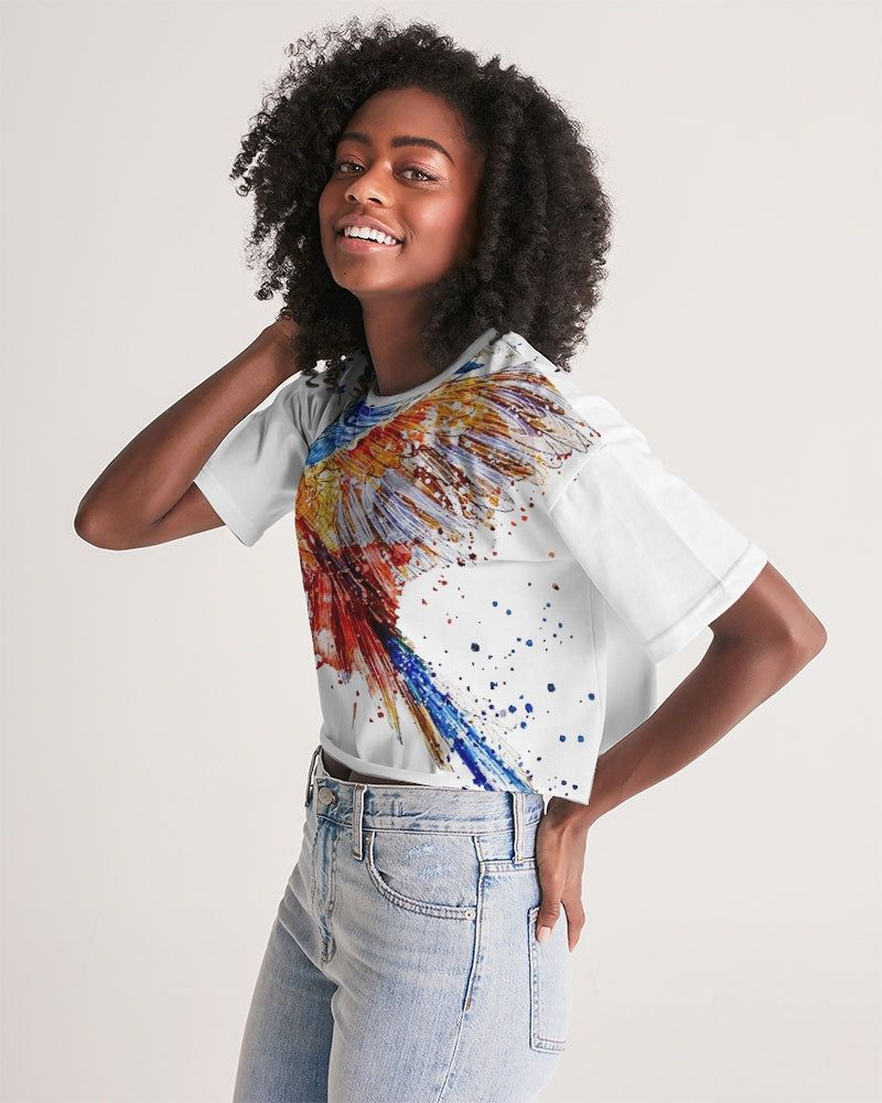 El Loro Women's Lounge Cropped Tee
