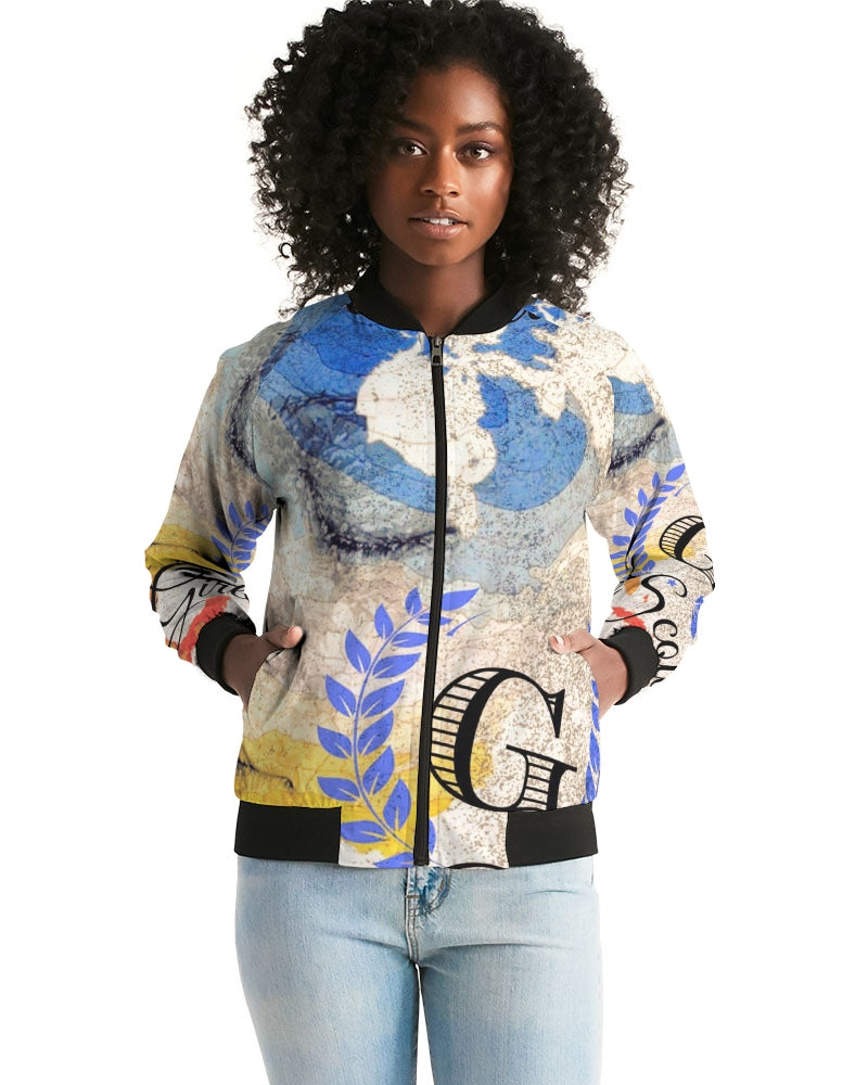 Billionaire Girlscouts International Women's Bomber Jacket