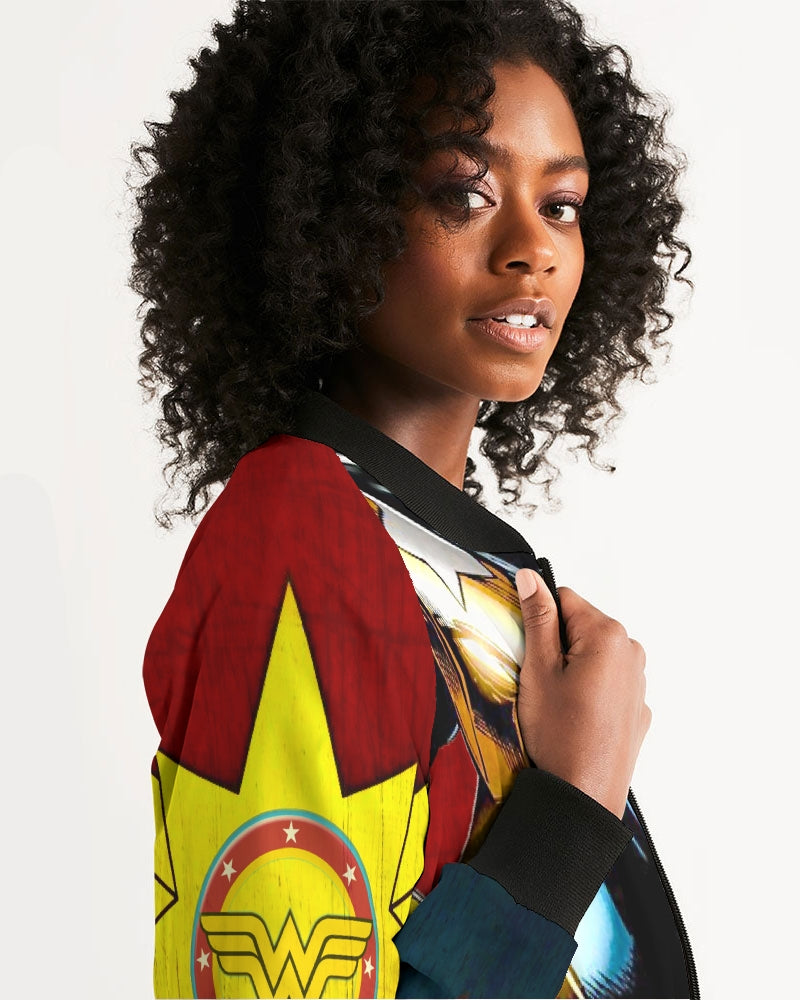 Action Packed Women's Bomber Jacket