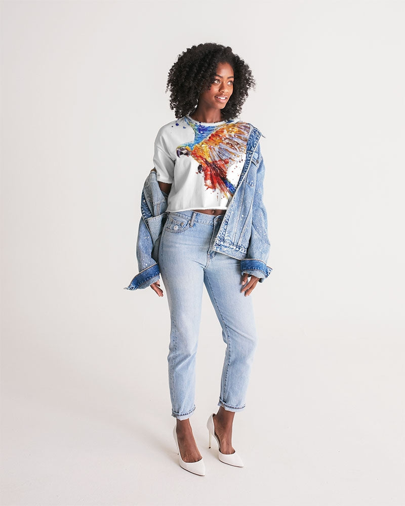 El Loro Women's Lounge Cropped Tee