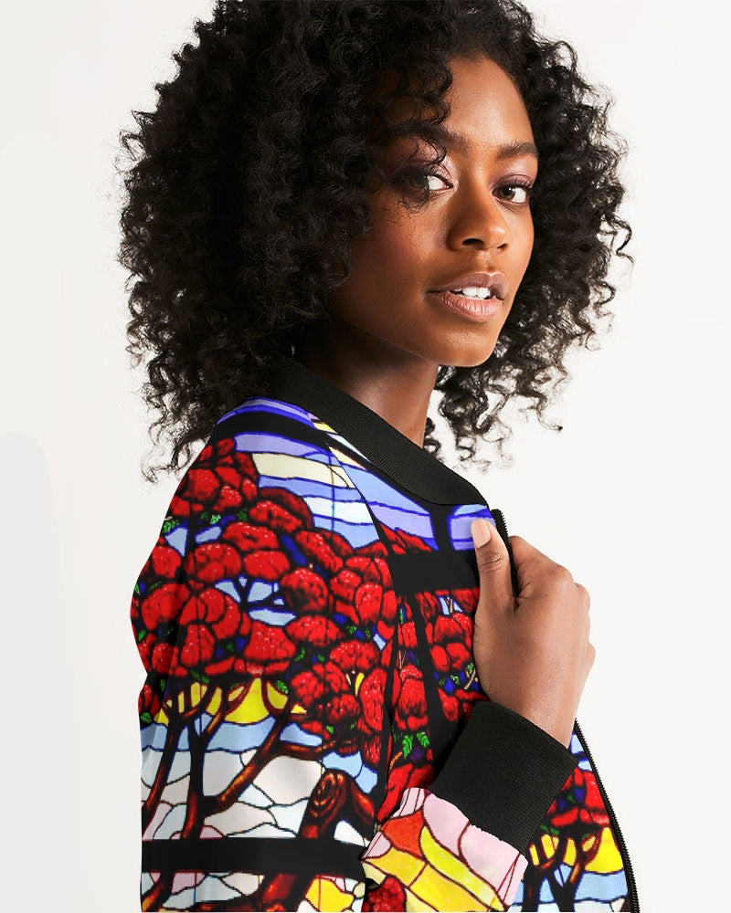Rose Tree Women's Bomber Jacket