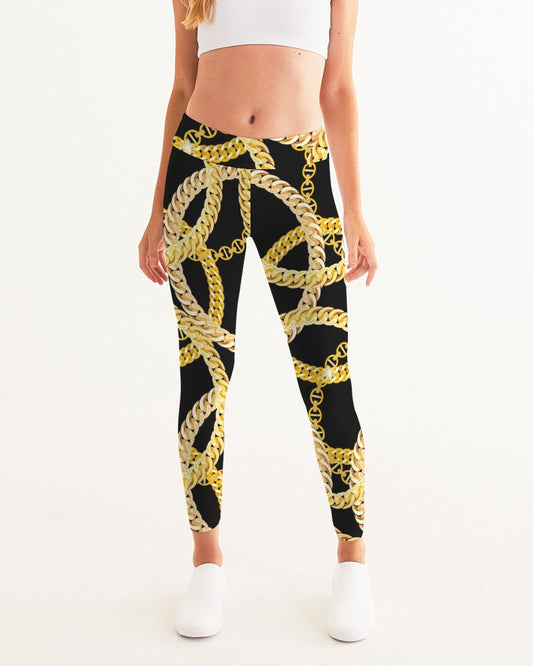 Gold Links Women's Yoga Pants