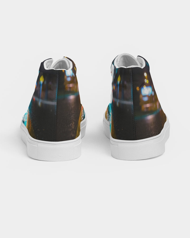 Neon Streetlife Men's Hightop Canvas Shoe