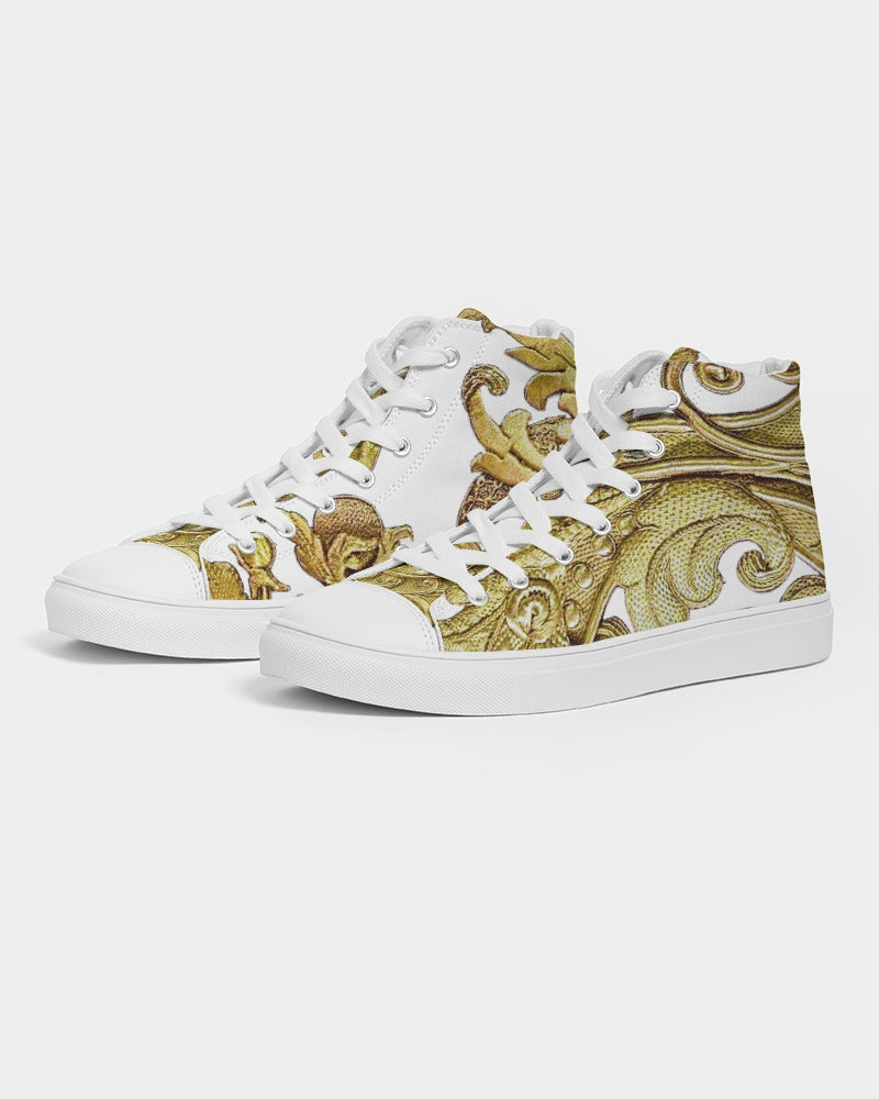 Aurum Vine Men's Hightop Canvas Shoe