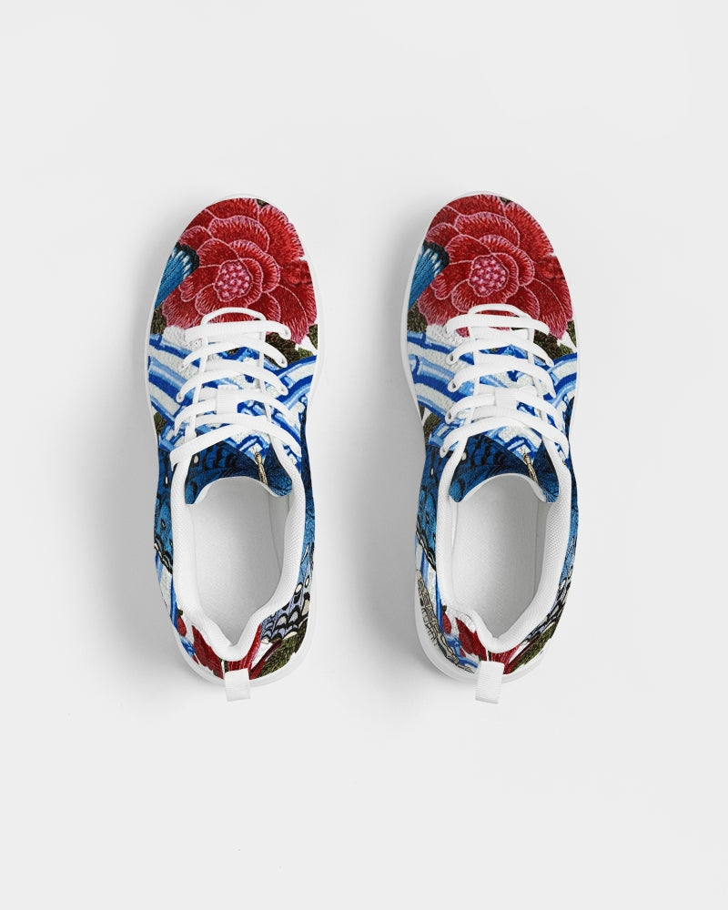 Butterflies and Roses Women's Athletic Shoe