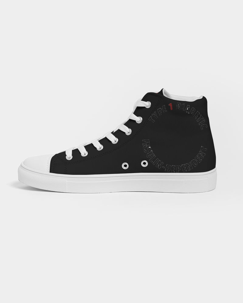 No Sugar Added Men's Hightop Canvas Shoe