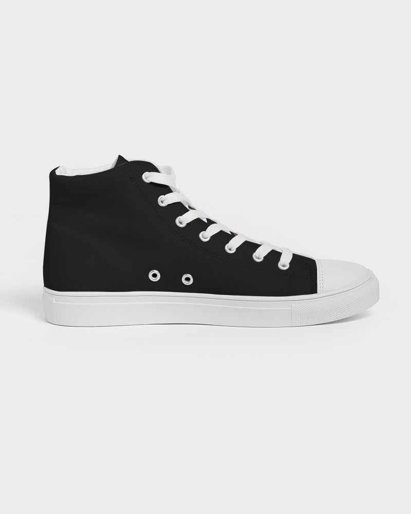 Gold and Flight Men's Hightop Canvas Shoe