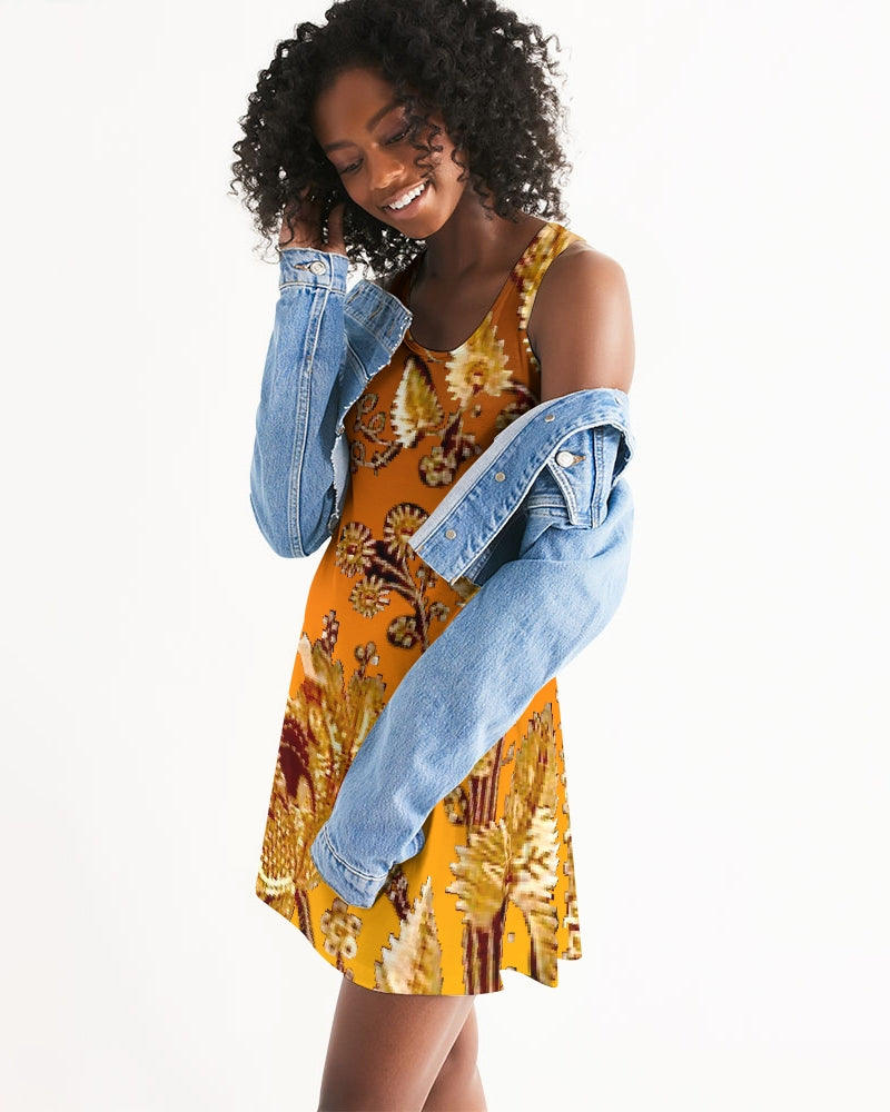 Persian Print Women's Racerback Dress