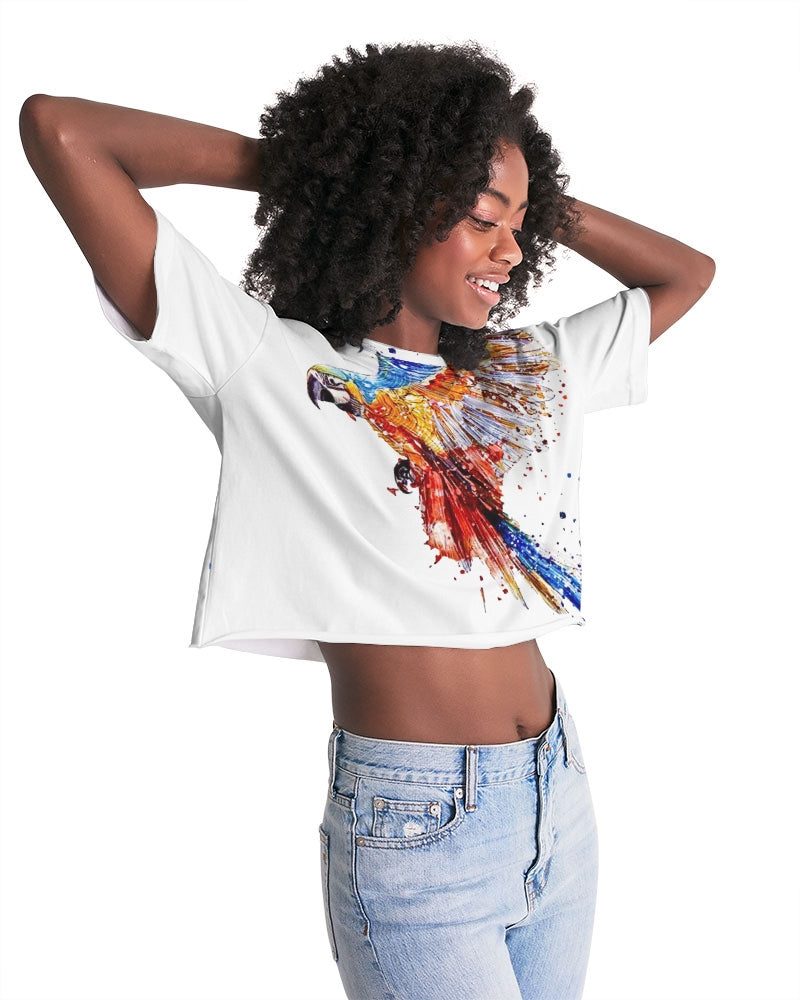 El Loro Women's Lounge Cropped Tee