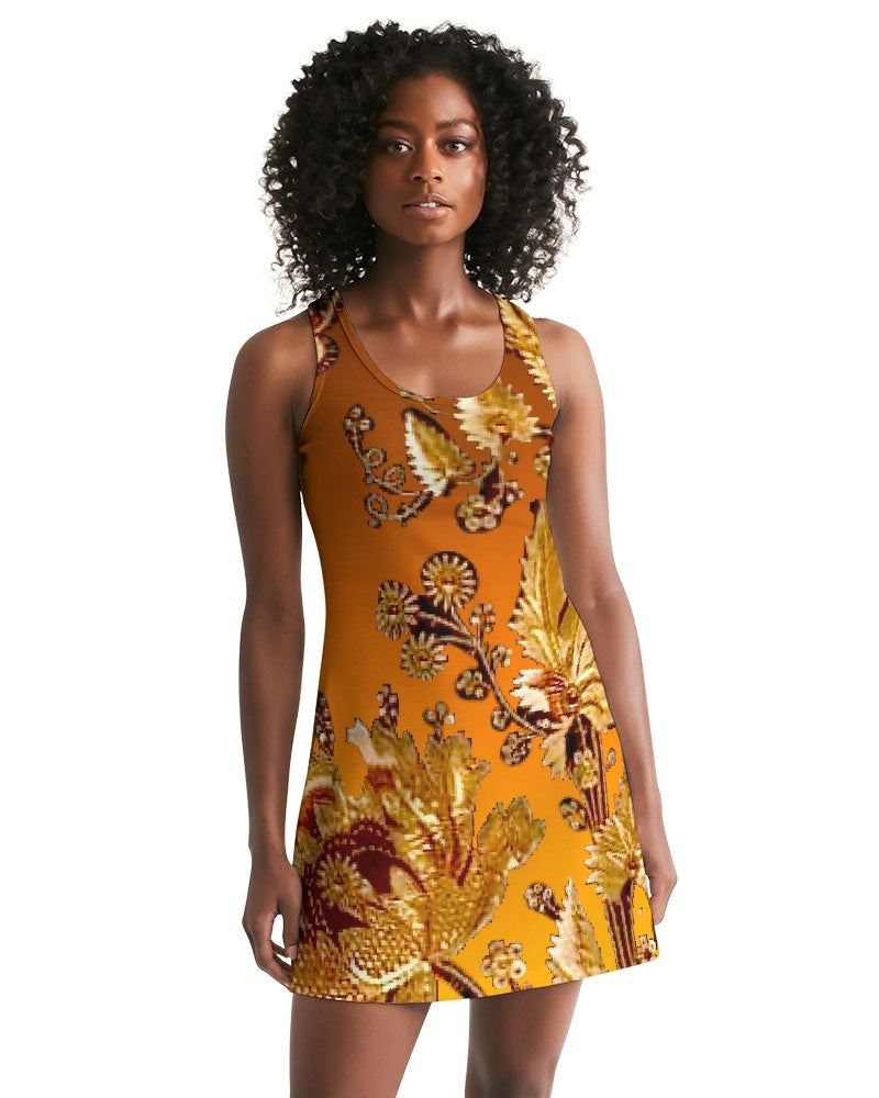 Persian Print Women's Racerback Dress