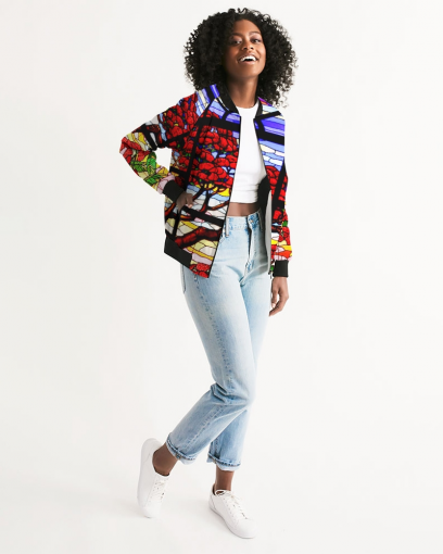 Rose Tree Women's Bomber Jacket