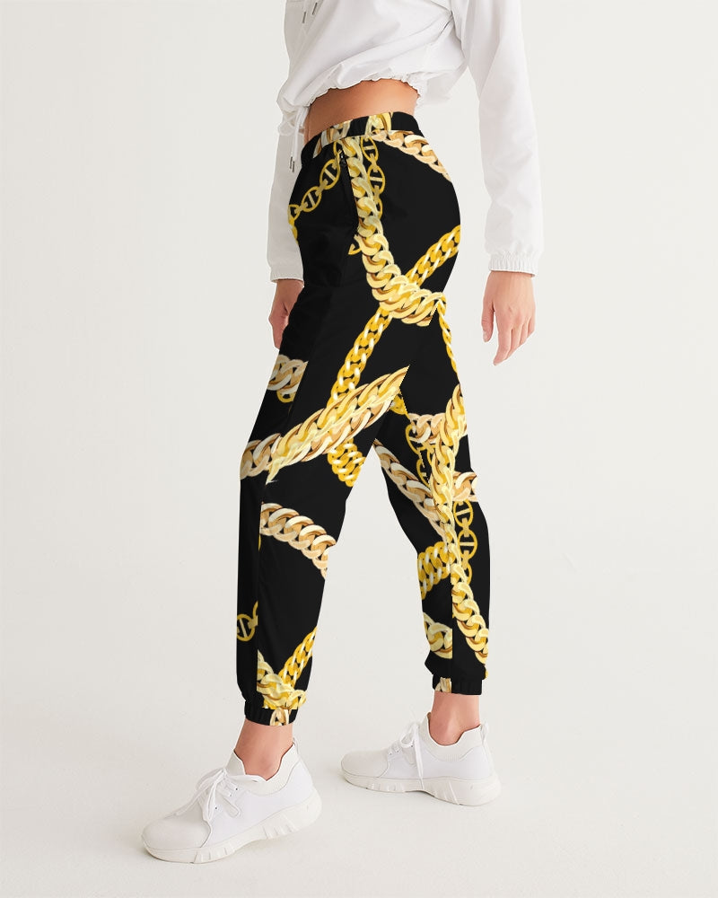 Gold Links Women's Track Pants