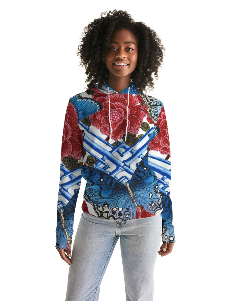 Butterflies and Roses Women's Hoodie