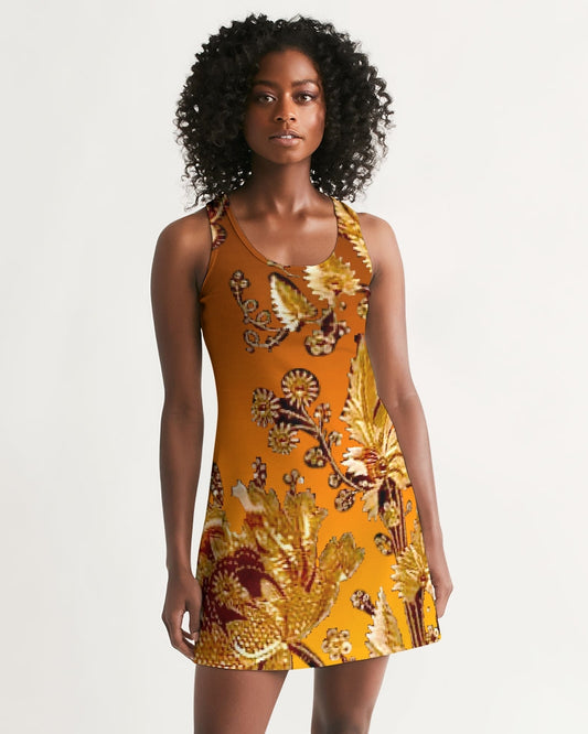 Persian Print Women's Racerback Dress