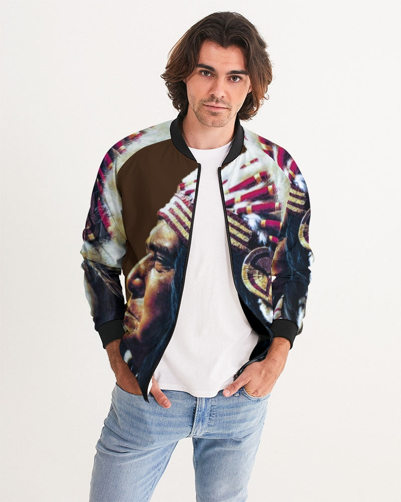Billionaire Girlscouts of Native America Men's Bomber Jacket
