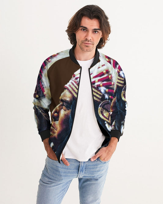 Billionaire Girlscouts of Native America Men's Bomber Jacket