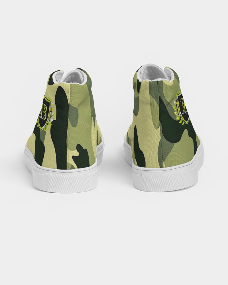 Urban Camoflauge Men's Hightop Canvas Shoe