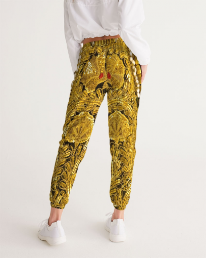 Gold Baroque Women's Track Pants