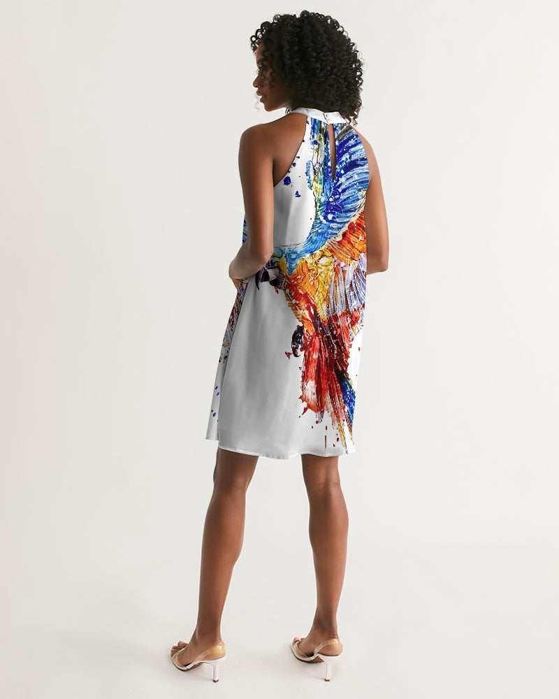El Loro Women's Halter Dress