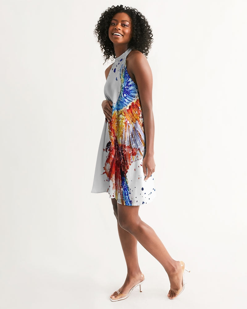 El Loro Women's Halter Dress