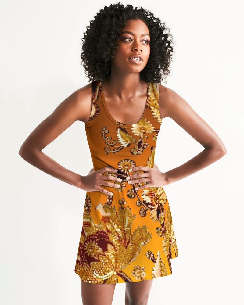 Persian Print Women's Racerback Dress