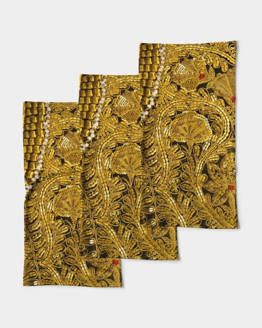 Gold Baroque Neck Gaiter Set