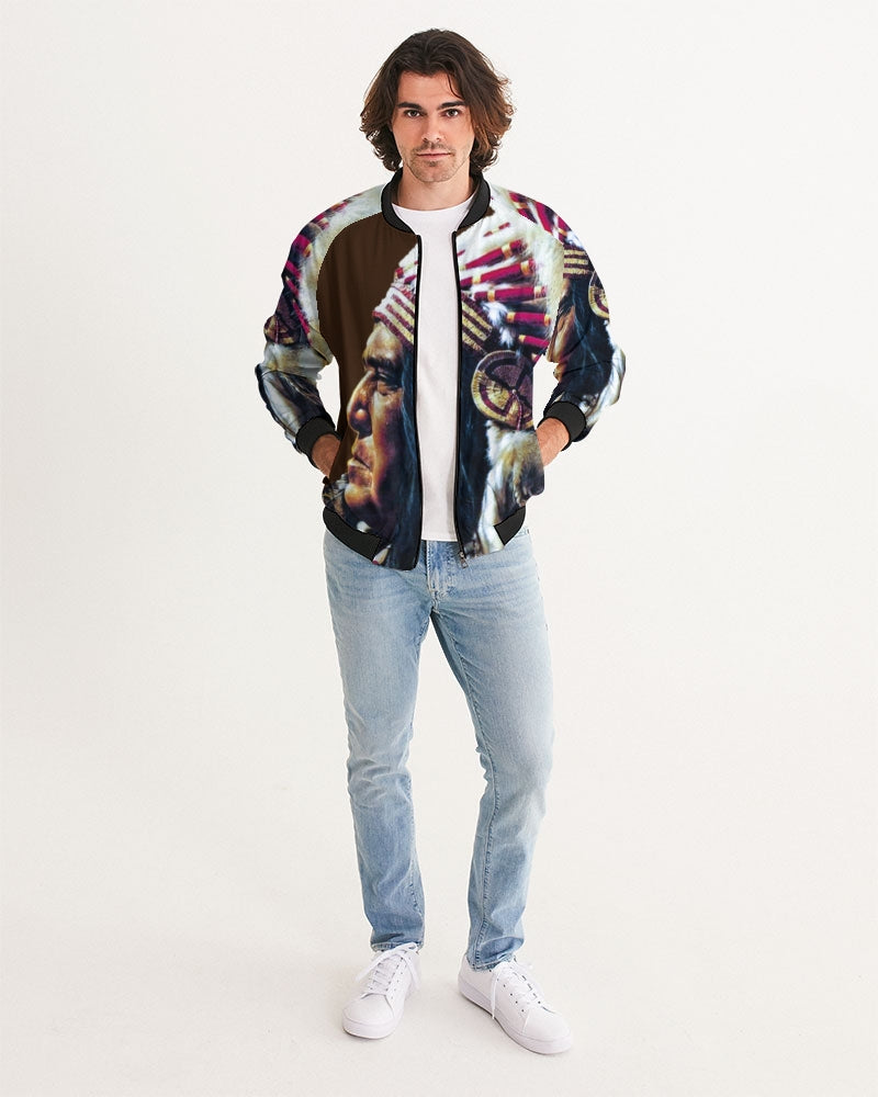 Billionaire Girlscouts of Native America Men's Bomber Jacket