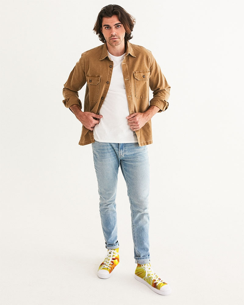 Fire Born Men's Hightop Canvas Shoe
