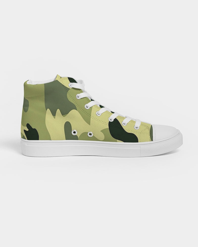 Urban Camoflauge Men's Hightop Canvas Shoe