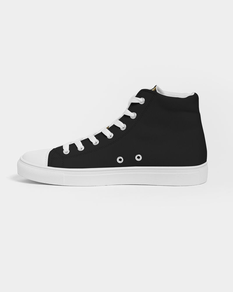 Gold and Flight Men's Hightop Canvas Shoe