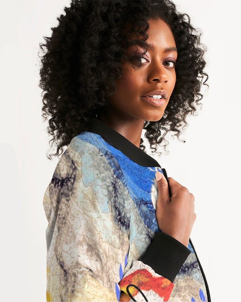 Billionaire Girlscouts International Women's Bomber Jacket
