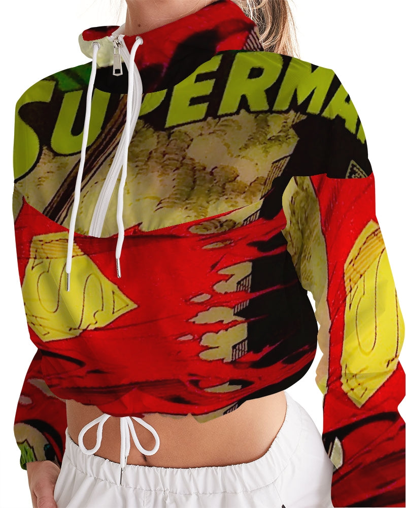 Collectors Edition Women's Cropped Windbreaker