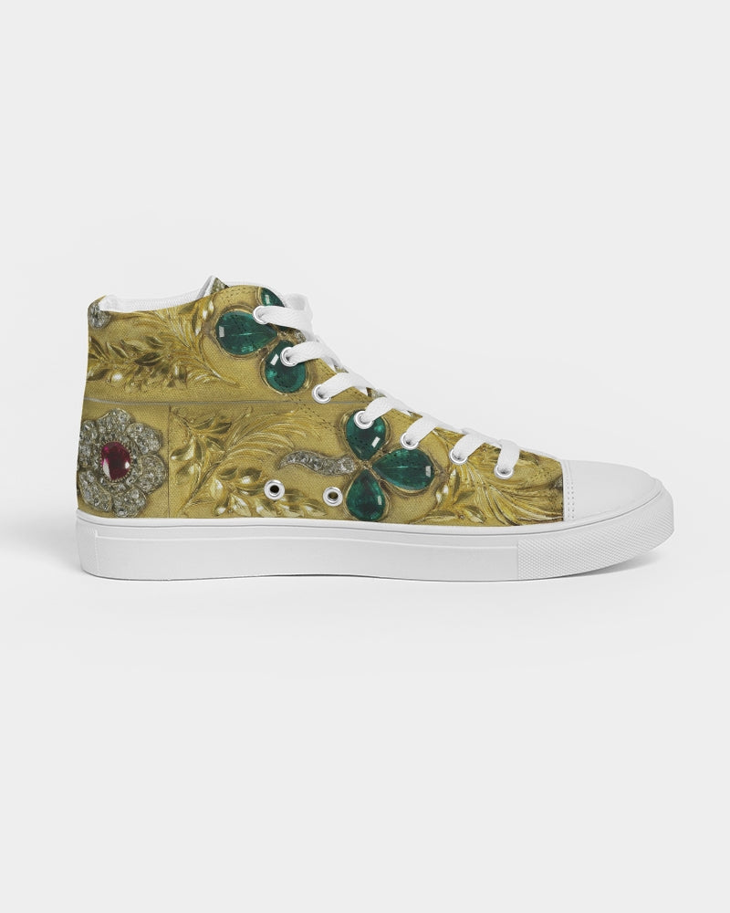 Harvest & Cultivate Blanco Men's Hightop Canvas Shoe