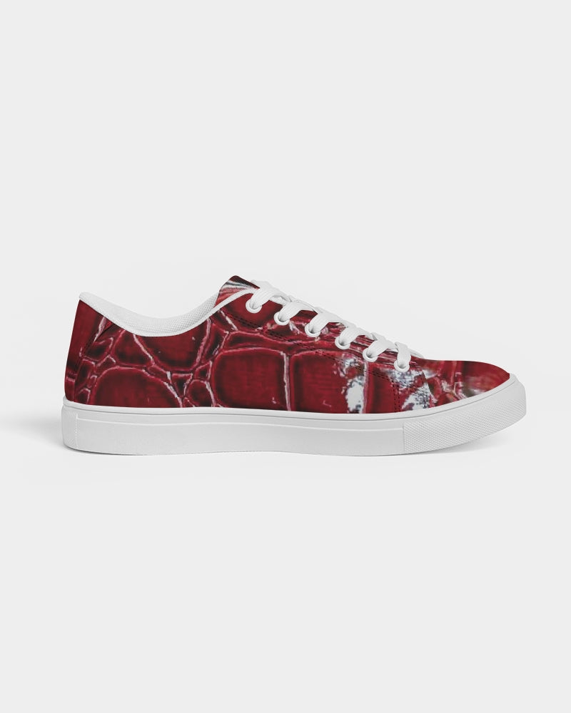 Dinosaur Block Men's Faux-Leather Sneaker