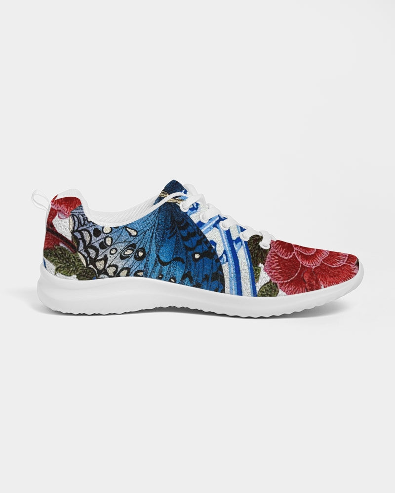 Butterflies and Roses Women's Athletic Shoe