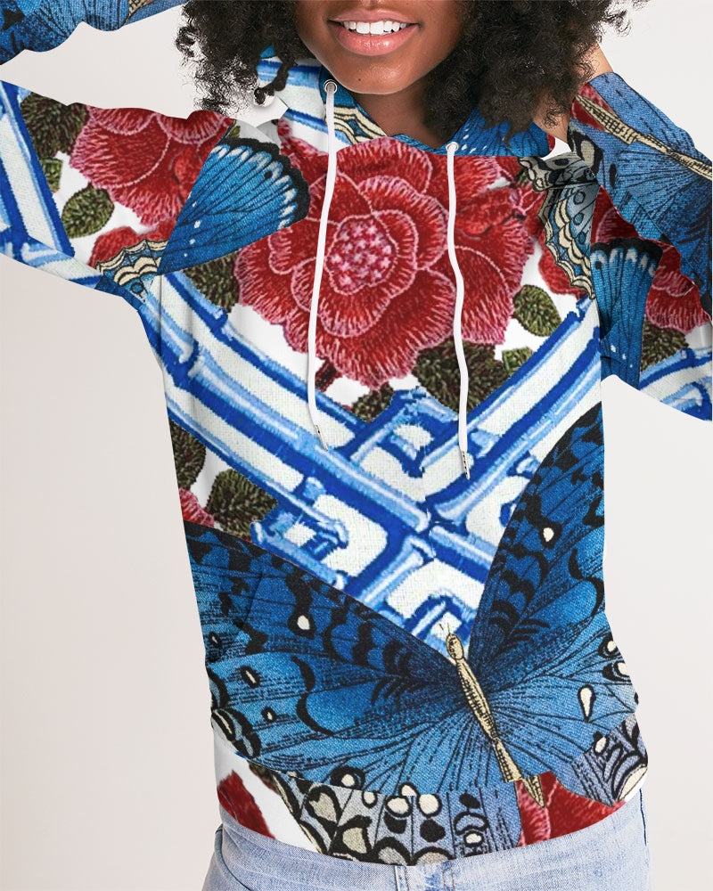 Butterflies and Roses Women's Hoodie