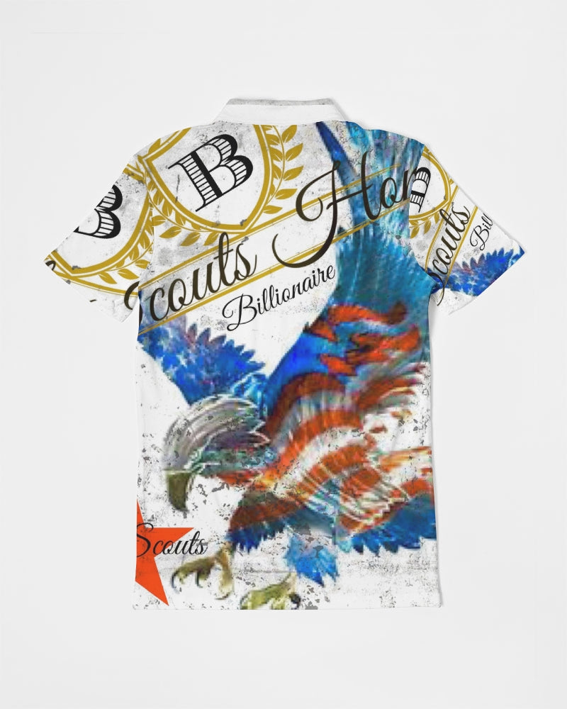 Scouts Honor Eagle Men's Slim Fit Short Sleeve Polo