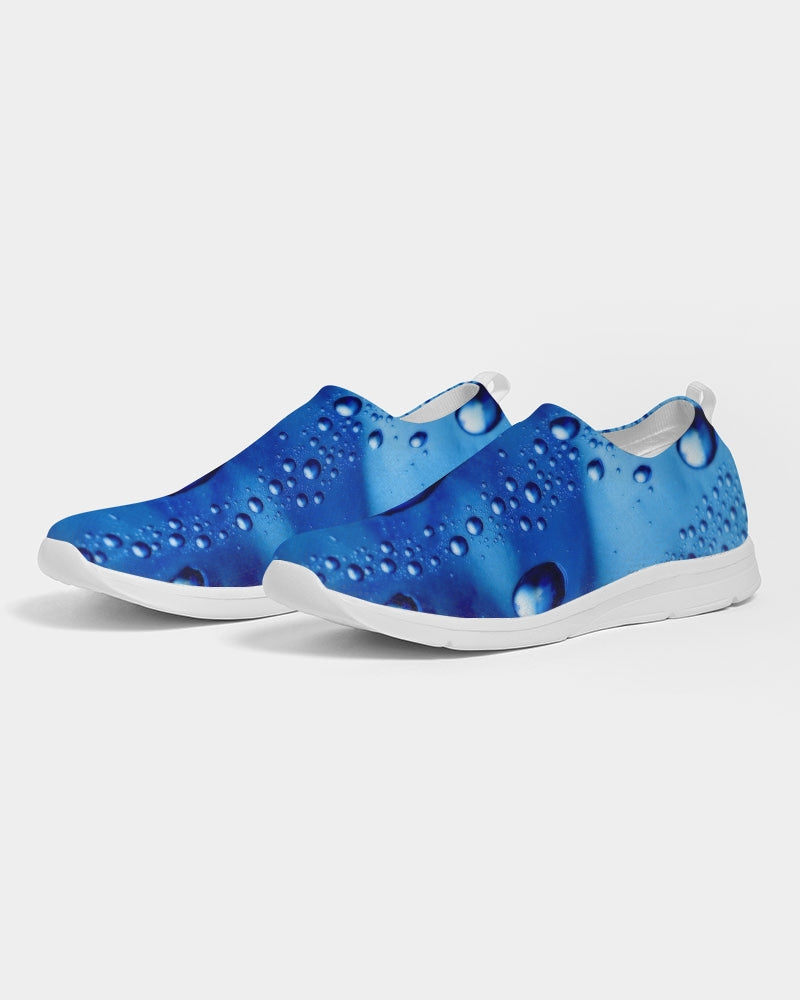 Azul Waterdrops Men's Slip-On Flyknit Shoe