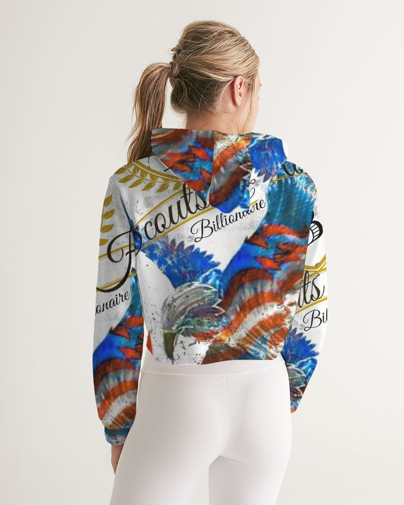 Scouts Honor Eagle Women's Cropped Hoodie