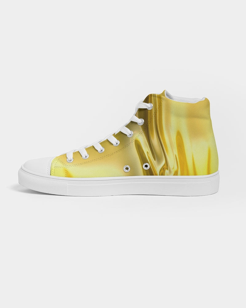 Bishop Gold Men's Hightop Canvas Shoe