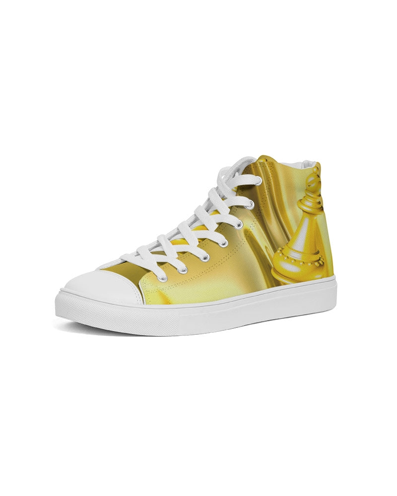 Bishop Gold Men's Hightop Canvas Shoe