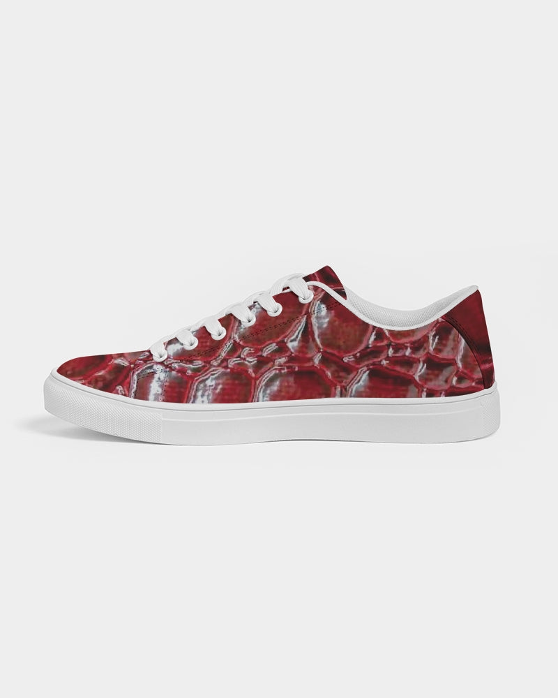 Dinosaur Block Men's Faux-Leather Sneaker