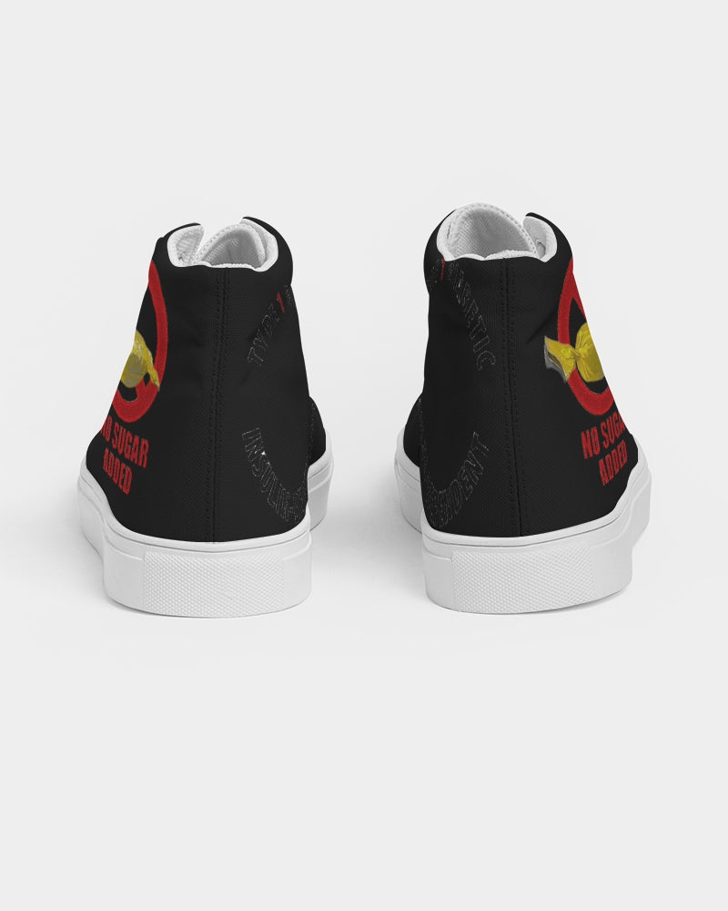 No Sugar Added Men's Hightop Canvas Shoe